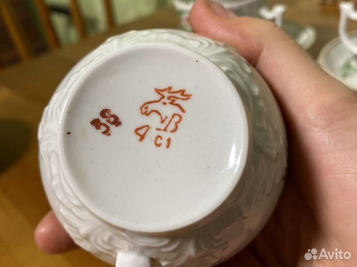 Сервиз чайный дмитровский фарфоровыф завод