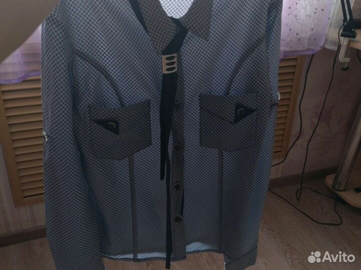 Рубашка школьная