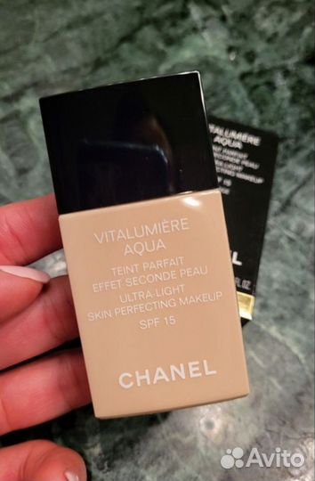 Chanel vitalumiere aqua тональный крем