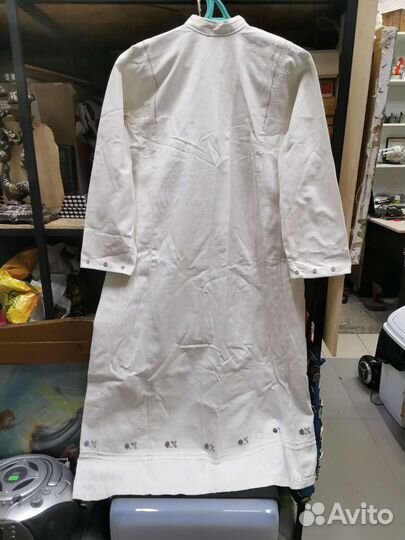 Платье национальное Хлопок Лен Вышивка (2)