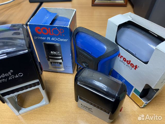 Оснастки для печатей и шампов