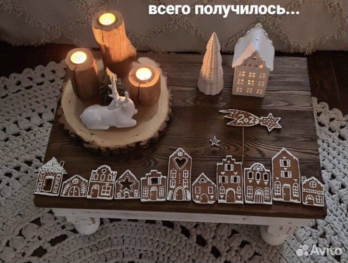 Подсвечники/спилы/декор