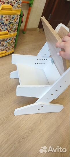 Детская растущая парта и стул