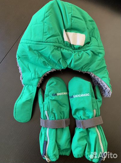 Шапка и варежки Lindberg