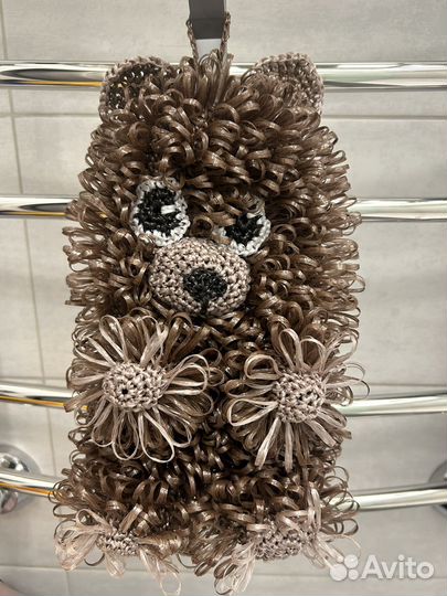 Мочалка ручной работы