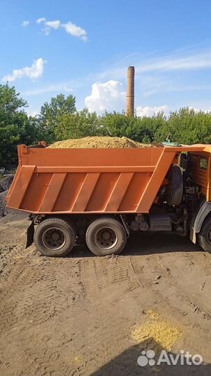 Доставка сыпучих материалов для строительства