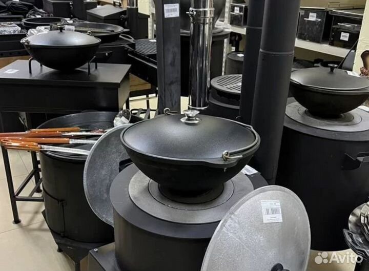 Казан чугунный узбекский, доставка по городу