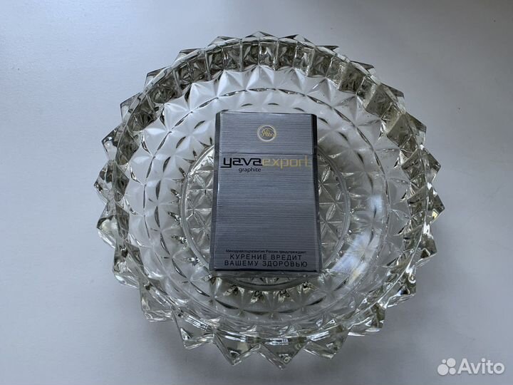 Хрустальные пепельницы из СССР