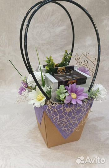 Корзинка с чаем