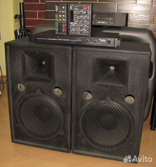 Колонки Frank Audio 1000W Pro Усилител Микшер 99FX