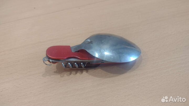 Столовый набор походный Ложка Вилка Нож штопор