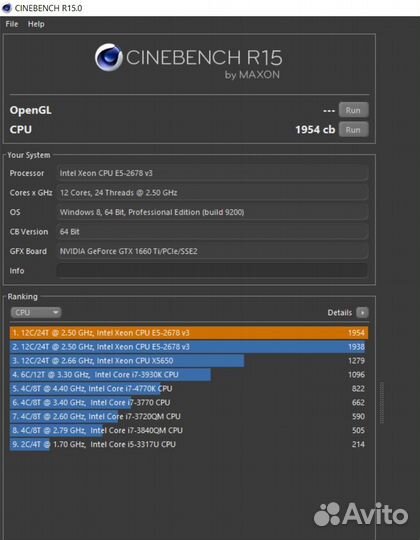 Материнская плата 2011v3 2696v3 36ядер 3,8GHz +SSD