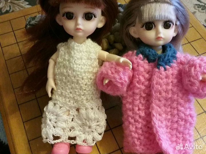 Кукла новая шарнирная 15 см