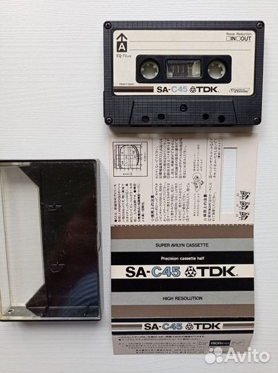 Набор аудиокассет TDK с большими катками