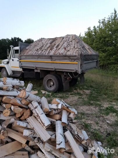 Дрова березовые колотые