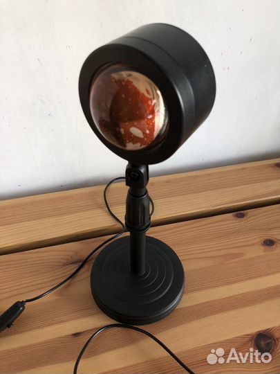 Лампа закат