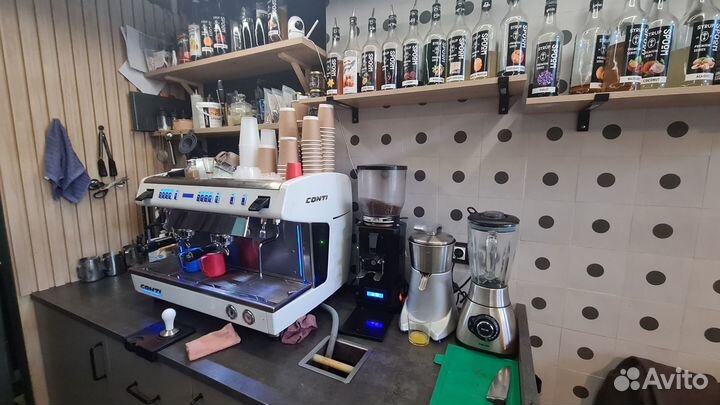 Кофейня в ЖК Бизнес-класса. Стильный ремонт