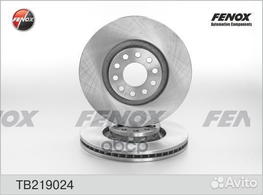 Диск тормозной перед прав/лев TB219024 fenox