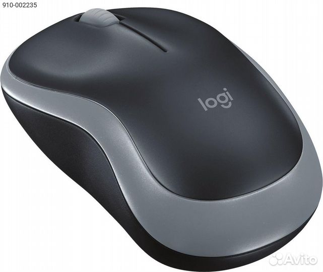 910-002235, Мышь Logitech M185 Беспроводная тёмно