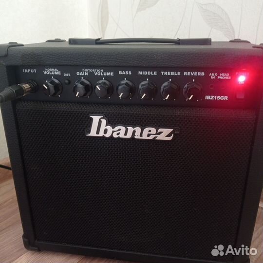 Электро гитара с комбиком ibanez 15gr