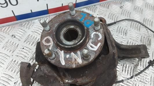 Ступица передняя левая nissan qashqai J10 (CDN16K9