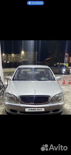Mercedes-Benz S-класс 5.0 AT, 1999, 175 000 км