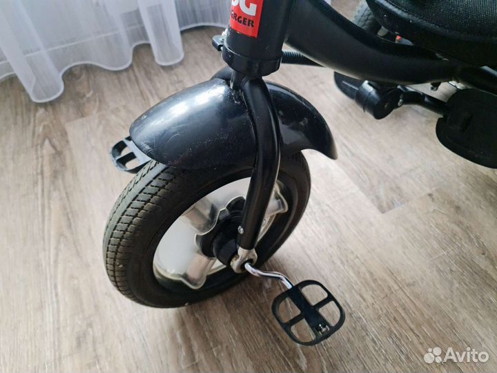 Велосипед коляска с ручкой