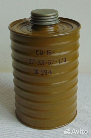 Фильтр для противогаза ео-16, вс СССР