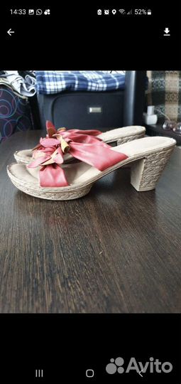 Босоножки 39