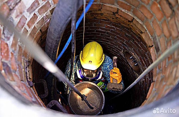 Удаление засоров Прочистка канализации