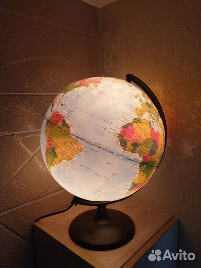 Глобус с подсветкой