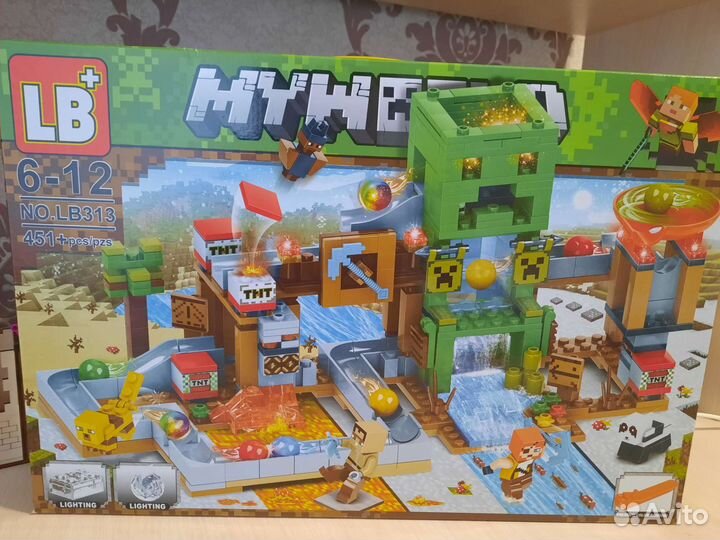 Lego minecraft Шахта Крипера