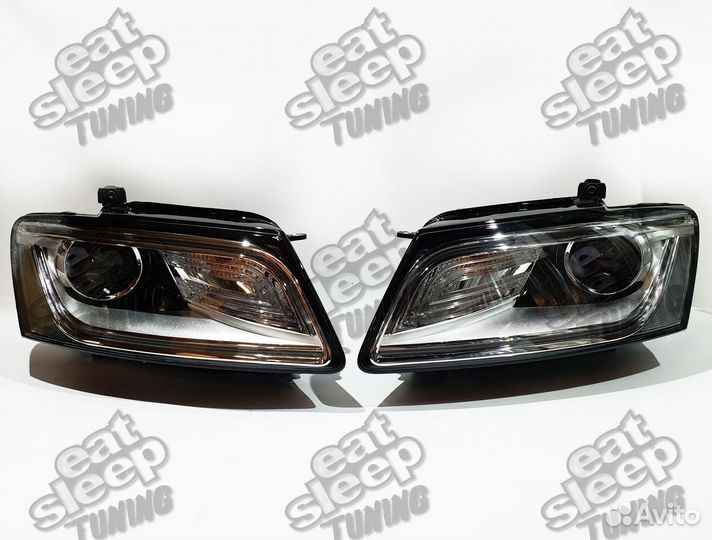 Фары левая правая Audi Q5 рест не адаптив