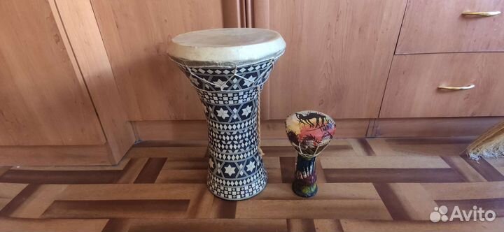 Джембе барабан из Туниса, 23см высота