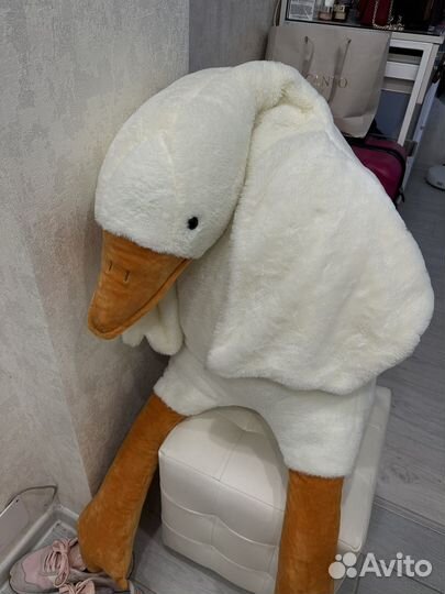 Мягкая игрушка гусь обнимусь большой