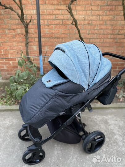Коляска 2 в 1 adamex cristiano