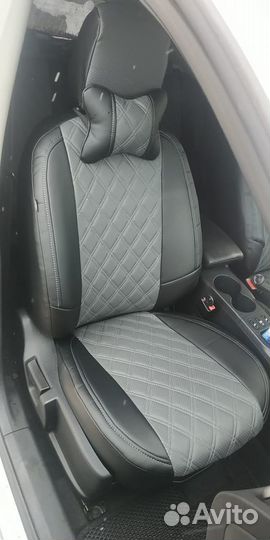 Автомобильные чехлы из экокожи 