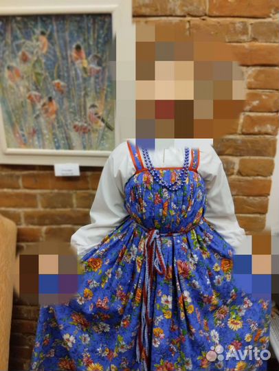Народный сарафан