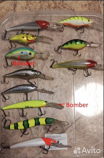 Воблеры для троллинга, набор