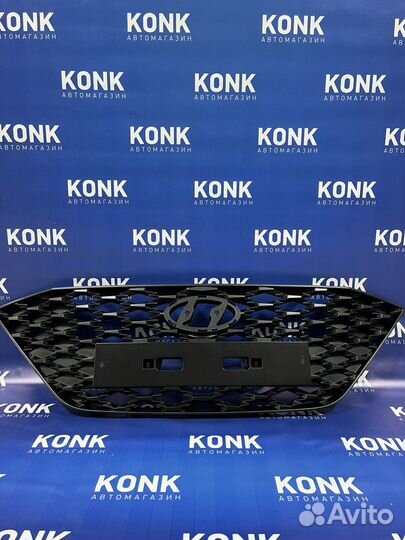 Решетка радиатора на Хюндай Солярис 2020-2022