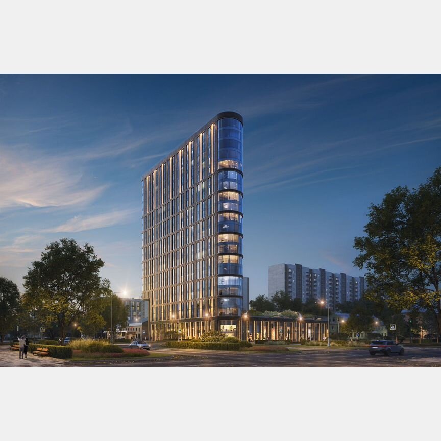 3-к. квартира, 71,3 м², 19/19 эт.