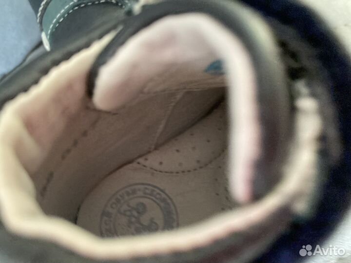 Ботинки кожаные на осень новые