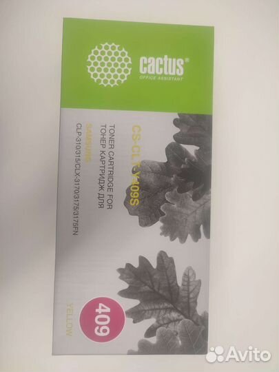 Картридж жёлтый CLT-Y409S для samsung