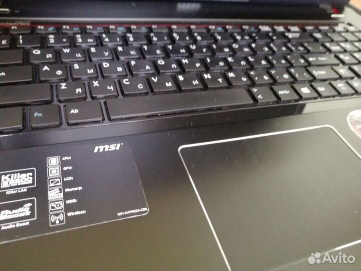 Игровой MCI 17/3 дюйма 8 гб 240 SSD