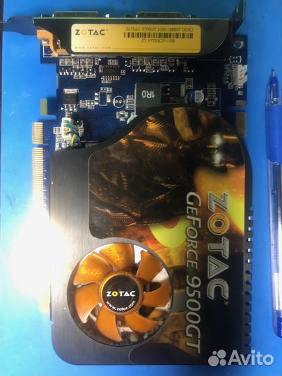 Видеокарта zotac GeForce 9500GT 1 Gb