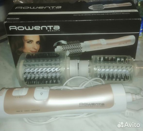 Фен щетка вращающаяся rowenta