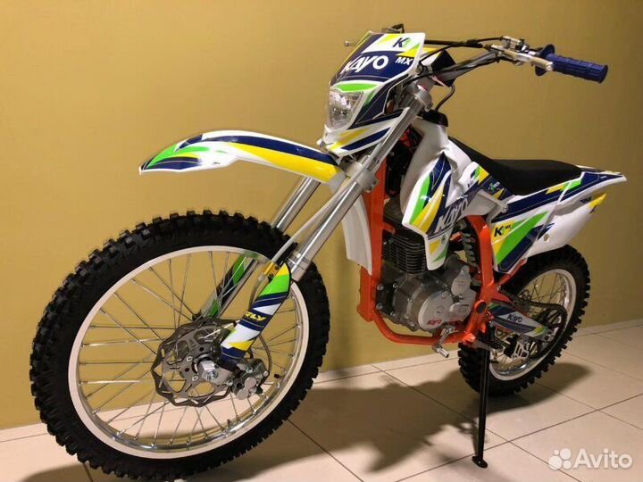 Мотоцикл kayo K1 250 MX enduro Витрина в Рассрочку