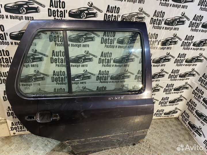 Дверь задняя Volkswagen golf 3