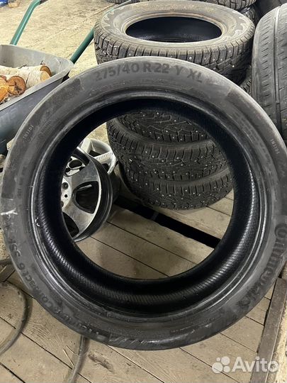 Continental PremiumContact 6 275/40 R22 и 315/35 R22
