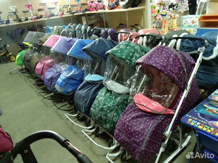 Санки коляска